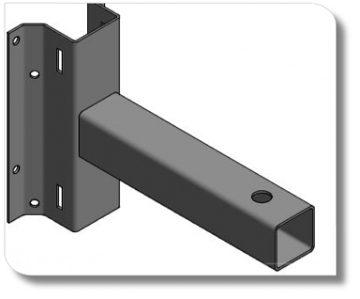 Wand- und Eckausleger für Bügelstrahler