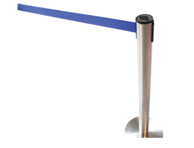 Kundenleitsysteme mit Gurt und Kordel