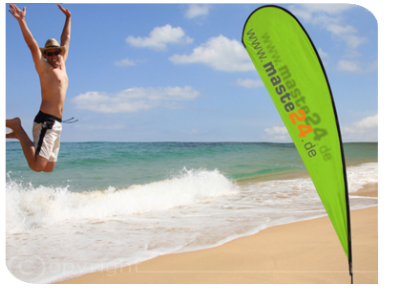 Beachflag Maste24