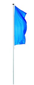 TÜV-geprüfter Fahnenmast "FÖHR S" ohne Ausleger, mit  innenliegendem Hissseil