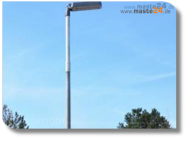 Verlängerung Lichtmast