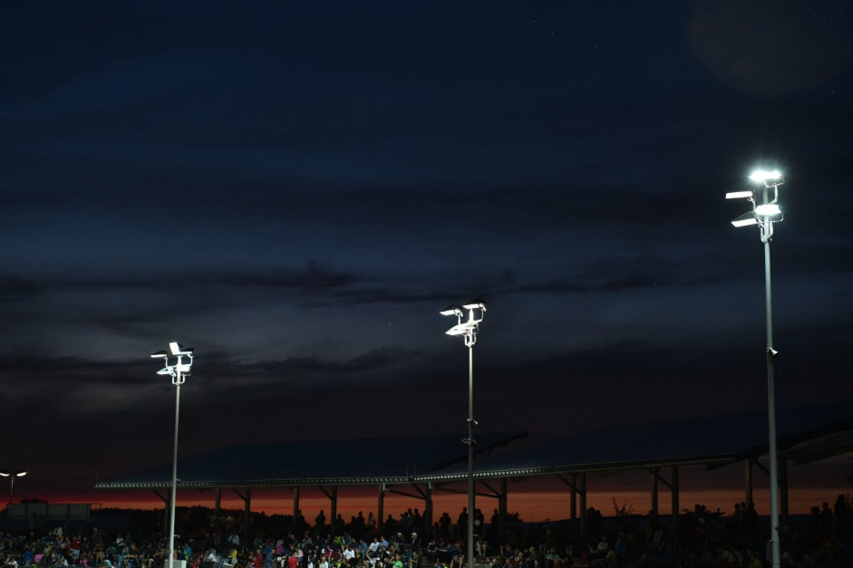 konventionelles Flutlicht Speedway