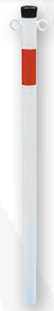 Absperrpoller 42 mm ortsfest