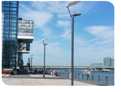 zylindrischer Stahlmast 