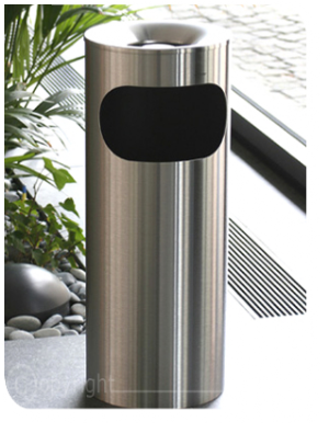 Edelstahl Standascher- und Abfallbehälter