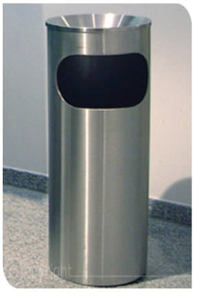 Edelstahl Standascher und Abfallbehälter Indoor