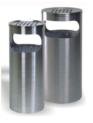 Edelstahl Standascher und Abfallbehälter Indoor