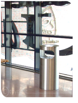 Edelstahl Standascher und Abfallbehälter Indoor