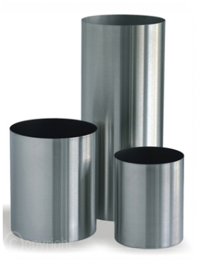 Edelstahl-Papierkorb in 3 Größen