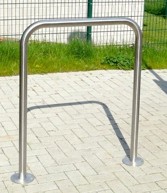 Edelstahl-Abweisebügel Ø 48 mm ortsfest